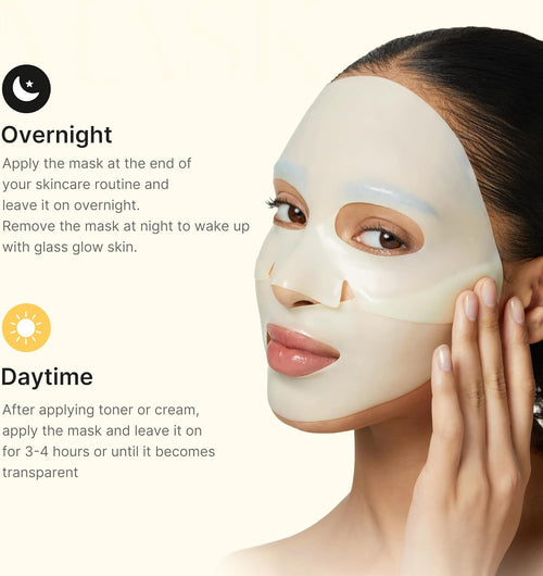 Kojic Acid Turmeric Brightening Gold Jelly Gel Mask, 28G X 4Ea