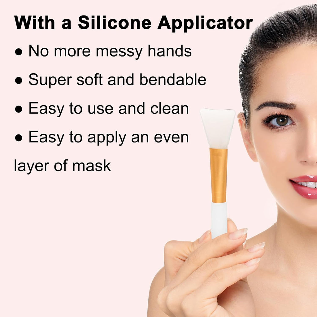 Collagen Night Wrapping Mask Peel-Off Overnight Collagen Face Mask - Deeply Hydrates & Firming & Glowy - Reduce Sagging & Wrinkle for Glowing Skin 2.54 Fl.Oz with Mask Applicator