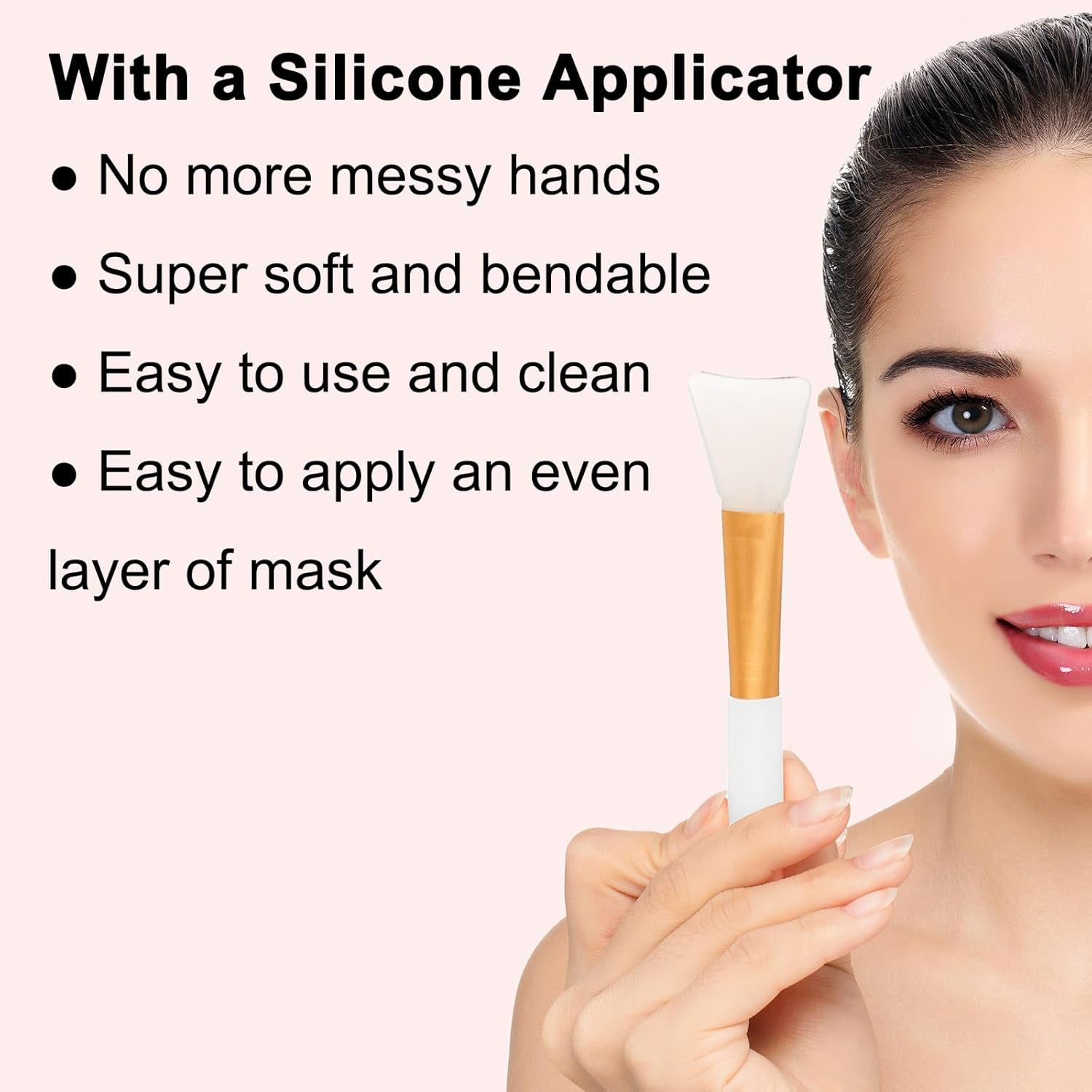 Collagen Night Wrapping Mask Peel-Off Overnight Collagen Face Mask - Deeply Hydrates & Firming & Glowy - Reduce Sagging & Wrinkle for Glowing Skin 2.54 Fl.Oz with Mask Applicator