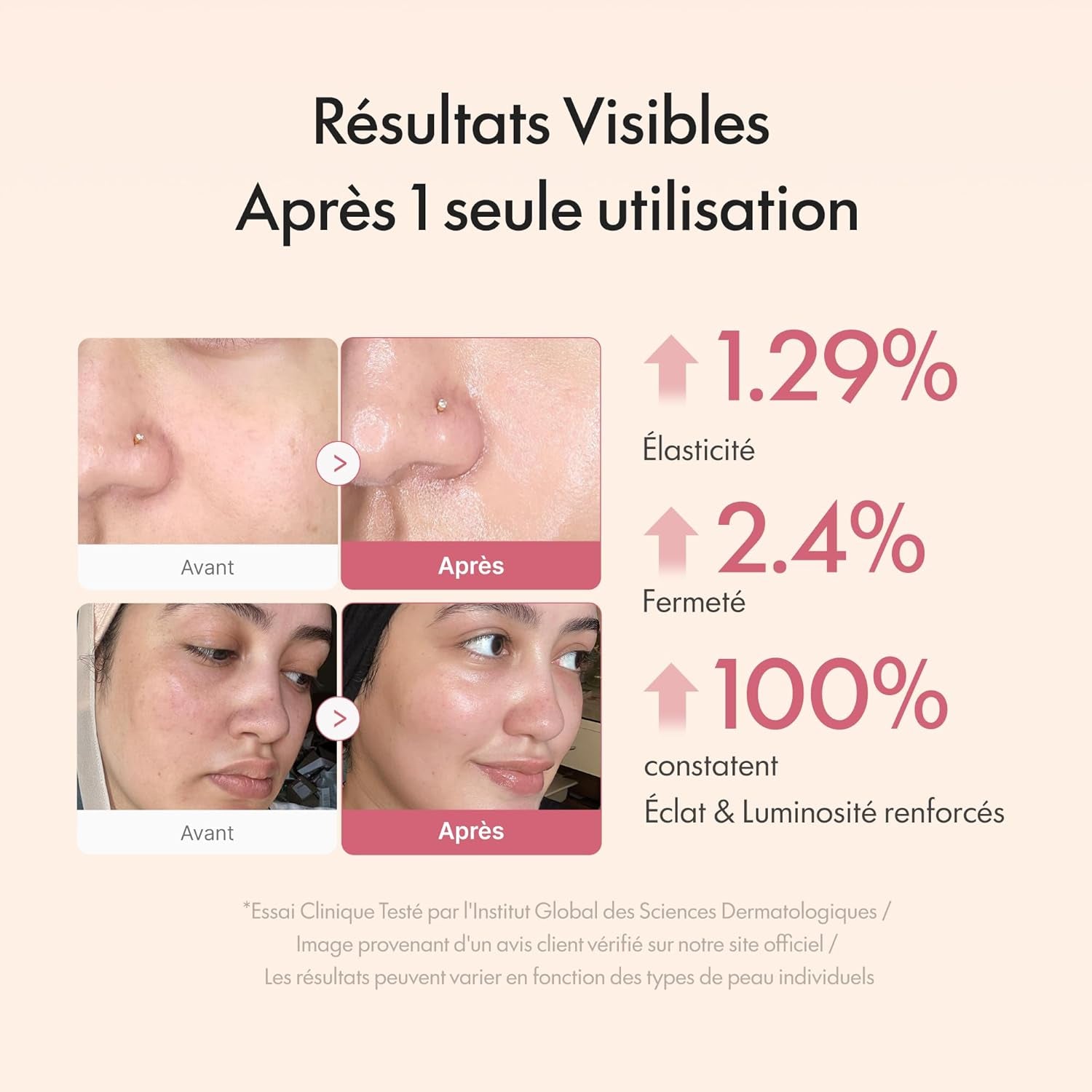 Collagen Jelly Cream- Niacinamide & Freeze-Dried Hydrolyzed Collagen-Boosts Skin Barrier Hydration & Gives 24H Glow & Firmer Looking Skin | No Artificial Color, Korean Skincare (3.71 Fl.Oz. 110Ml)