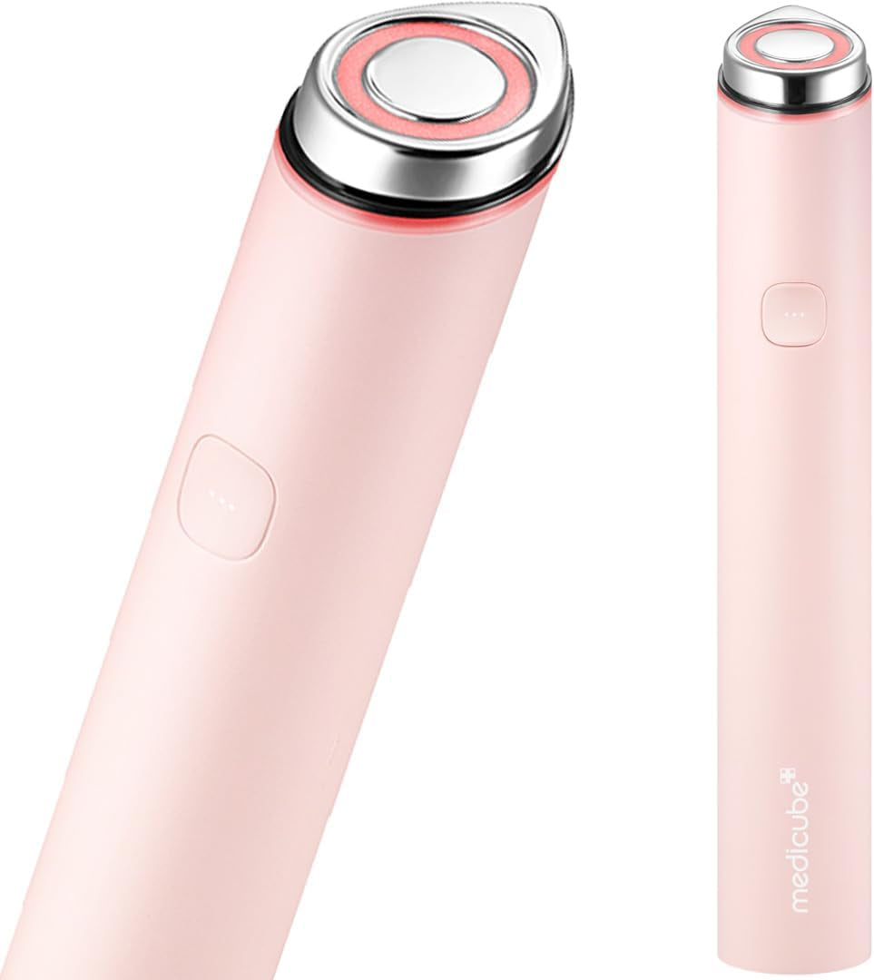 Mini Booster Pro Pink | Affordable At-Home Facial Skin Care Tool for Beginners - Portable Glow Booster for Glass Skin, Boosting Skin Care Absorption, Skin Care for Teens, Korean Skin Care-Package May Vary