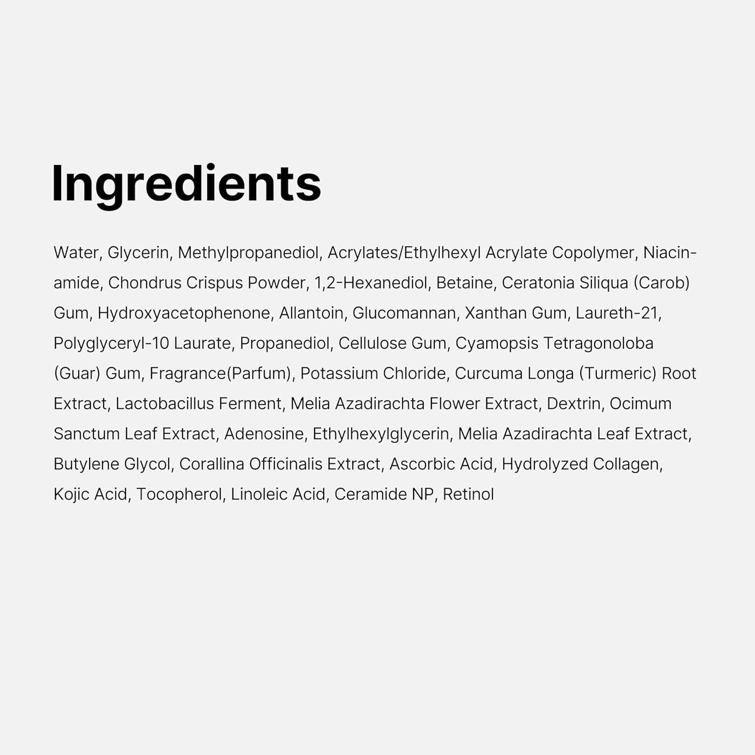 Kojic Acid Turmeric Brightening Gold Jelly Gel Mask, 28G X 4Ea