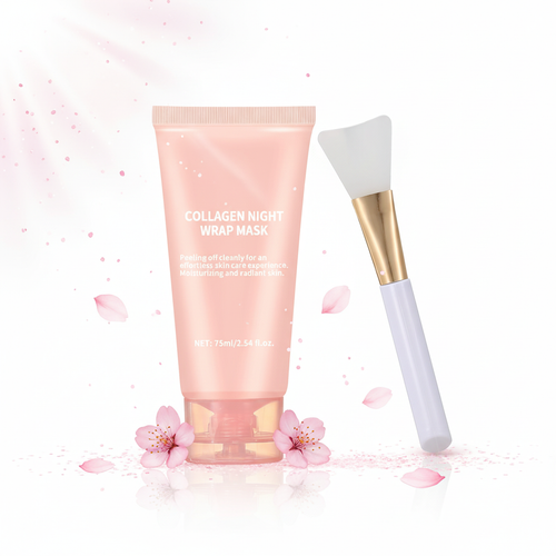 Collagen Night Wrap Mask K-Beauty Style fond blanc